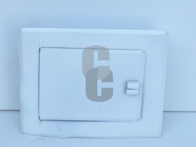 Вратичка за комин - БЯЛА